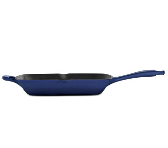 Vierkante grillpan 27 cm Tramontina Bestow, blauw geëmailleerd gietijzer 2