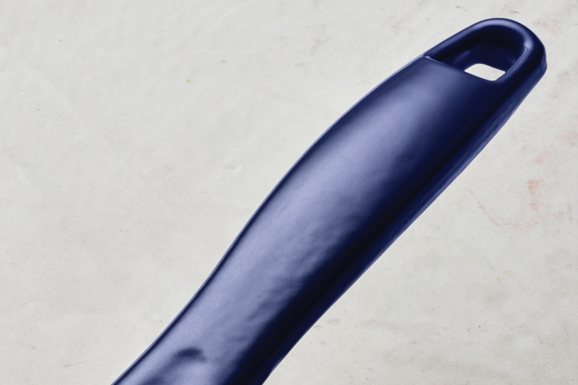 Vierkante grillpan 27 cm Tramontina Bestow, blauw geëmailleerd gietijzer