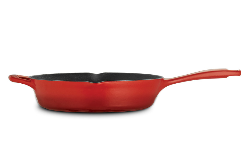 Padella da 25 cm Tramontina Bestow in ghisa smaltata rossa, 2,3 L