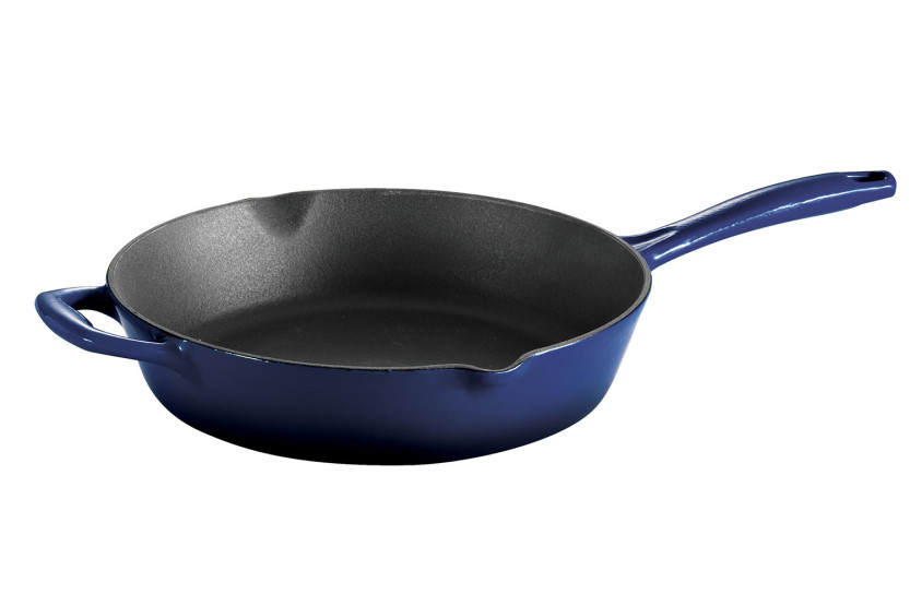 Stekpanna 25 cm Tramontina Bestow, emaljerat gjutjärn, blå, 2,3 l