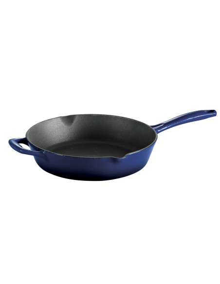 Tramontina Bestow emaljeret støbejernspande, 25 cm, blå, 2,3 l