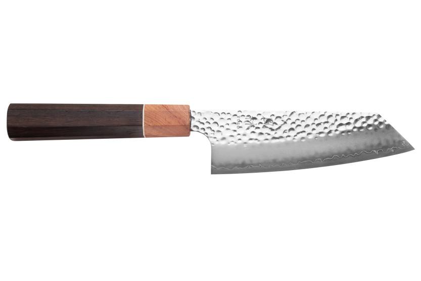 Handgjord japansk Bunka-kniv, 17 cm, av Yuzo Akira, Tsuchime, VG10