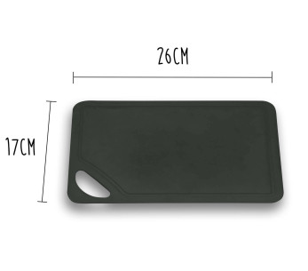 Tabla de cortar blanda Wusthof negra 26x17cm
