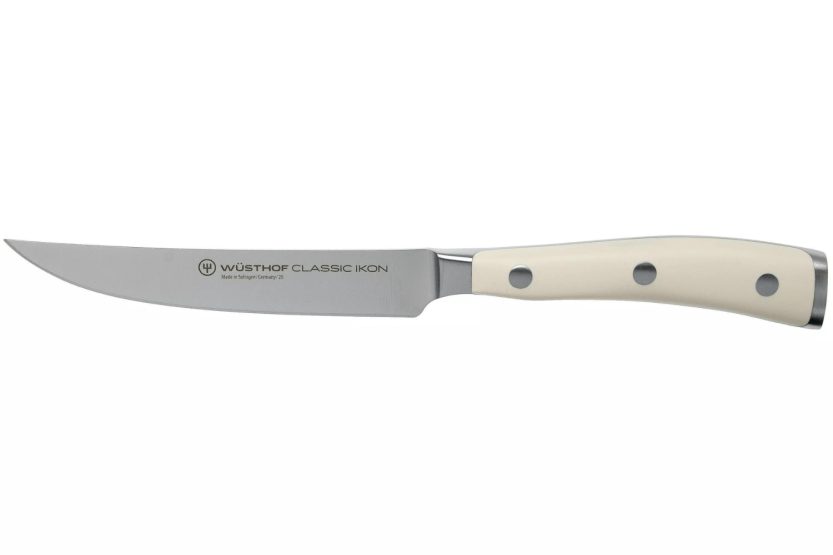 Wüsthof Classic Ikon Steakmesser Weiß geschmiedet 12cm