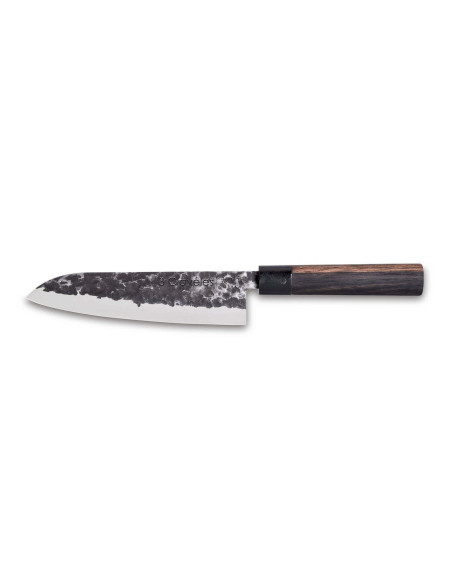 3 Claveles Osaka 18cm handgesmeed santoku mes met grenadille handvat