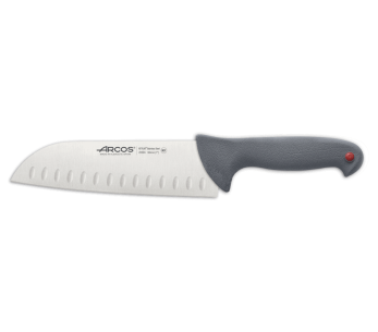 Arcos Colour Prof med granton edge professional santoku-kniv 18cm