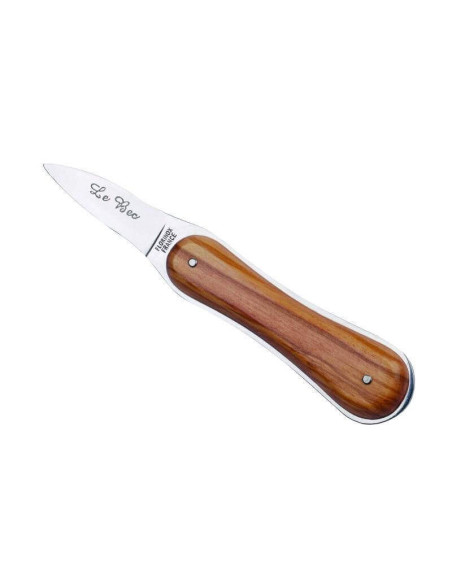 Florinox "Le Bec" oyster knife olive wood and stainless steel
