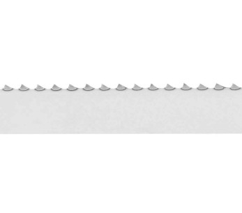Caja de 5 hojas dentadas FISCHER Super Swedish acero 164cm para sierra de cinta ancho 16mm 2