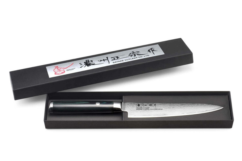 Satake Helios 15 cm Damasco 69 strati coltello universale giapponese