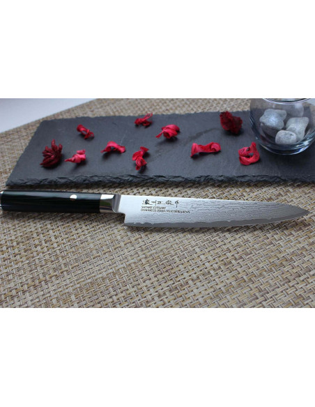 Satake Helios 15 cm Damasco 69 strati coltello universale giapponese