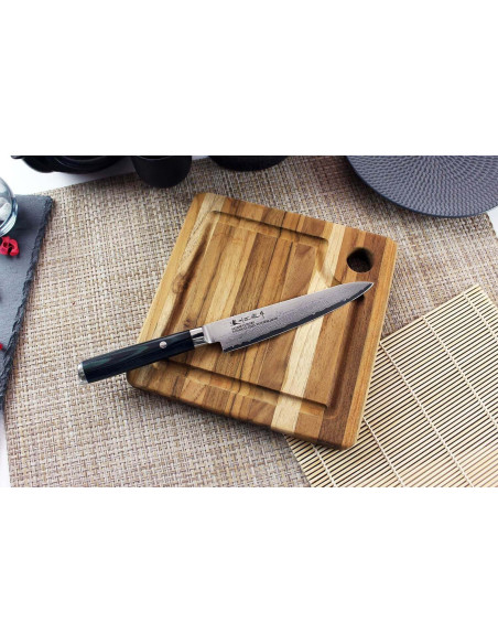 Satake Helios 15 cm Damasco 69 strati coltello universale giapponese