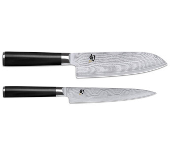 Set om 2 Kai Shun Classic Damascus japanska knivar 2