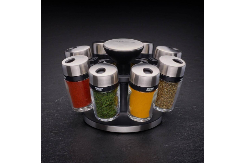 Cole & Mason carrusel de especias 8 botellas