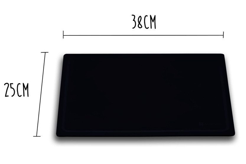 Tabla de cortar blanda Wusthof negra 38x25cm