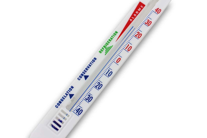 Plasttermometer til køleskab/fryser -40+40°C Alla France