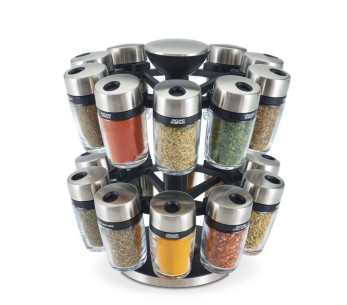Carrossel de especiarias Cole & Mason 20 garrafas