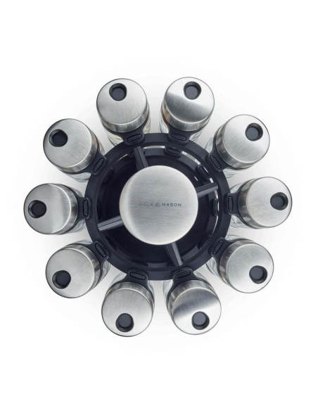 Cole & Mason Gewürzkarussell 20 Fläschchen