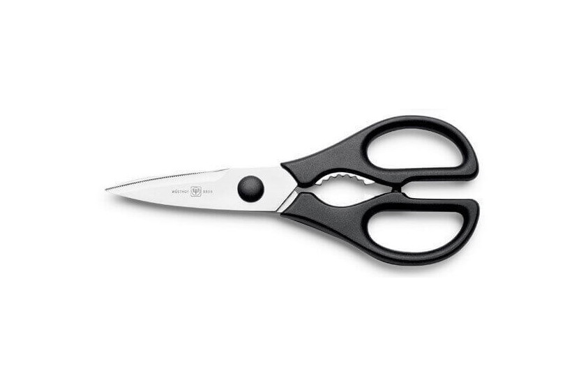 Juego de 3 piezas Wusthof Gourmet Cuchillo chino + santoku + tijeras