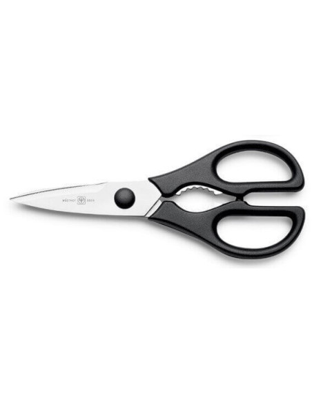 Wusthof Gourmet 3-delt sett Kinesisk kokkekniv + santoku + saks