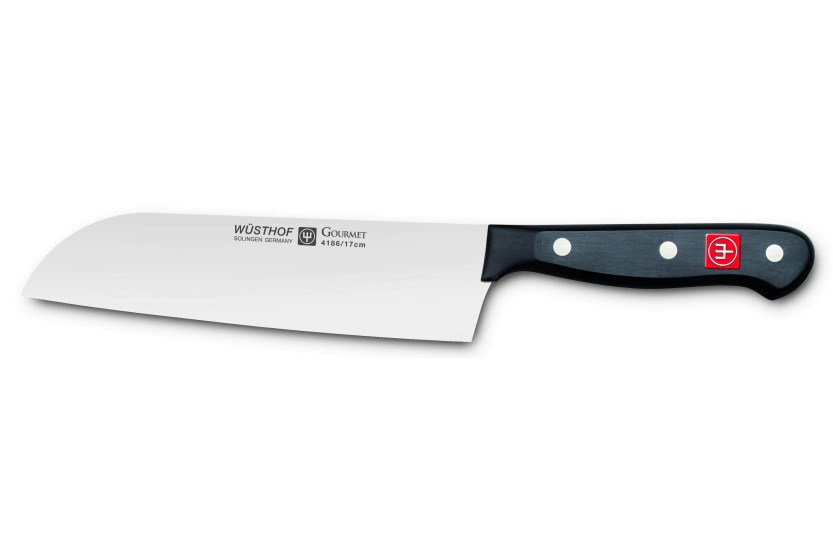 Wusthof Gourmet 3-delige set Chinees koksmes + santoku + schaar