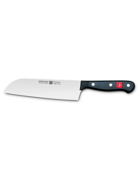 Conjunto de 3 peças Faca de chef chinesa Wusthof Gourmet + santoku + tesoura