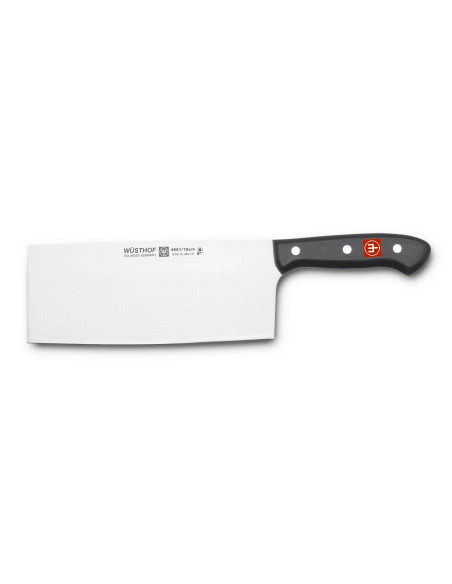 Set di 3 pezzi Wusthof Gourmet Coltello da chef cinese + santoku + forbici