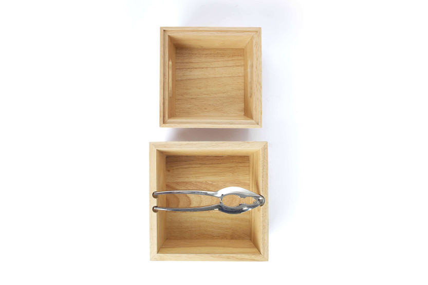 Juego de cascanueces Livoo con 2 cuencos de bambú apilables