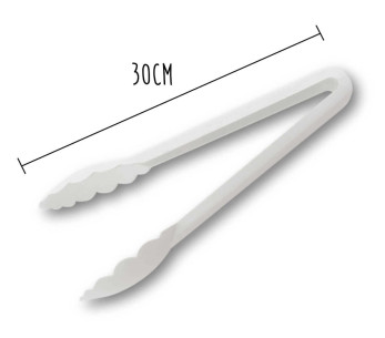 Eiken bladklem Matfer 30cm Exoglas wit