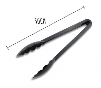 Eikeløvtang Matfer 30 cm Exoglass svart