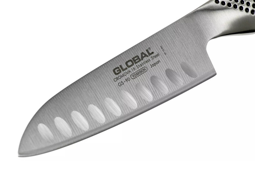 Japanisches Santoku-Messer Global GS90 Klinge 13cm
