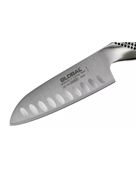 Global GS90 Japans Santoku mes 13cm lemmet
