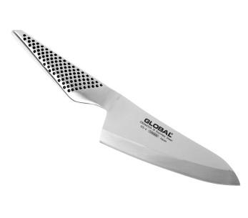 Faca japonesa para legumes Global GS4, para destros, lâmina biselada, 12 cm 2