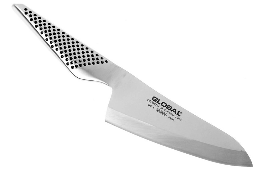 Cuchillo japonés para verduras Global GS4, diestro, hoja biselada, 12cm