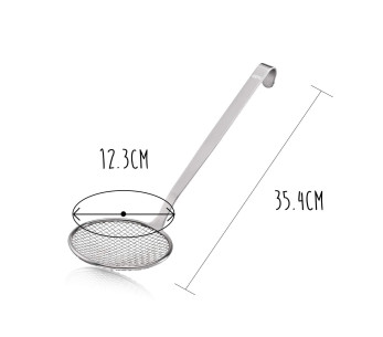 Gefu Baseline roestvrijstalen spin - Diameter 12.3cm