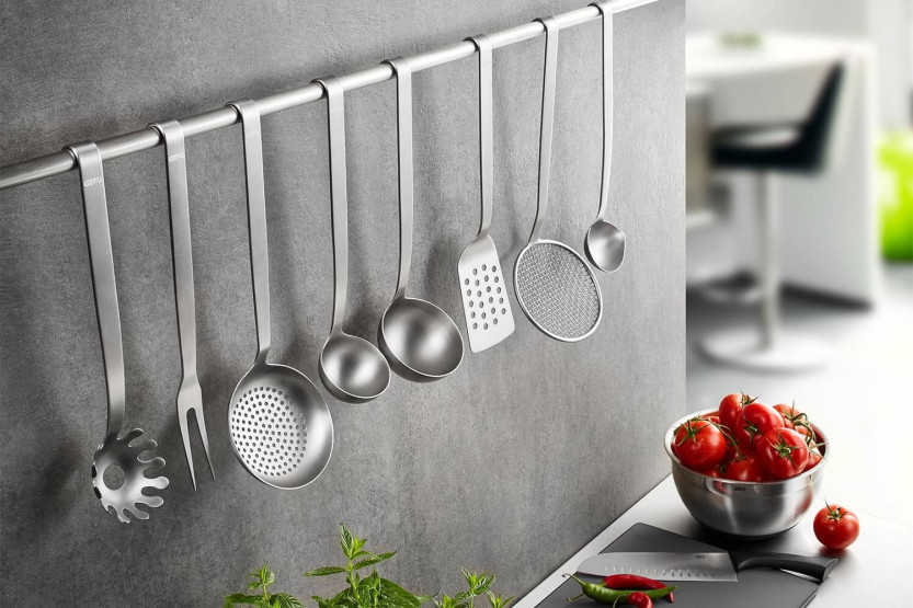 Gefu Baseline stainless steel spider - Diameter 12.3cm
