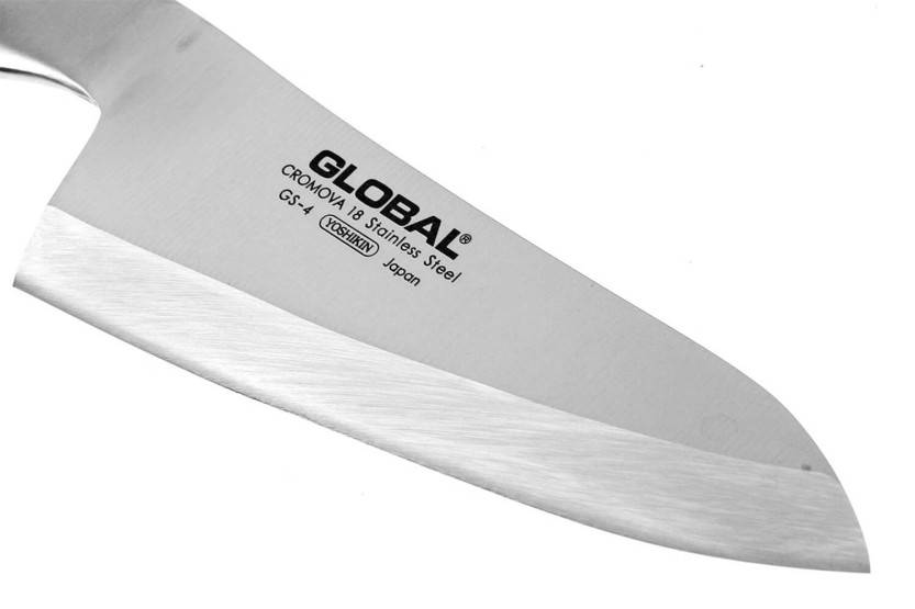 Cuchillo japonés para verduras Global GS4, diestro, hoja biselada, 12cm