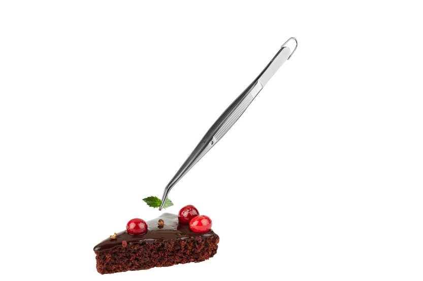Gefu Preciso abgewinkelte Küchenzange Edelstahl 15.5cm