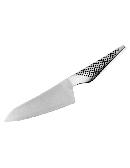 Faca japonesa para legumes Global GS4, para destros, lâmina biselada, 12 cm