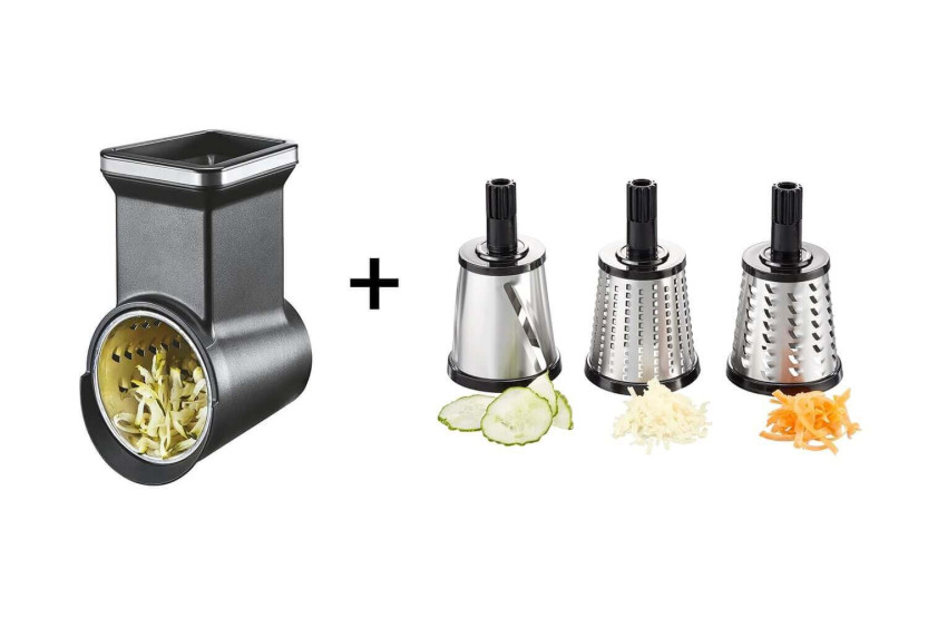 Complementary kit "grater + 3 drums" for Gefu Transforma meat grinder