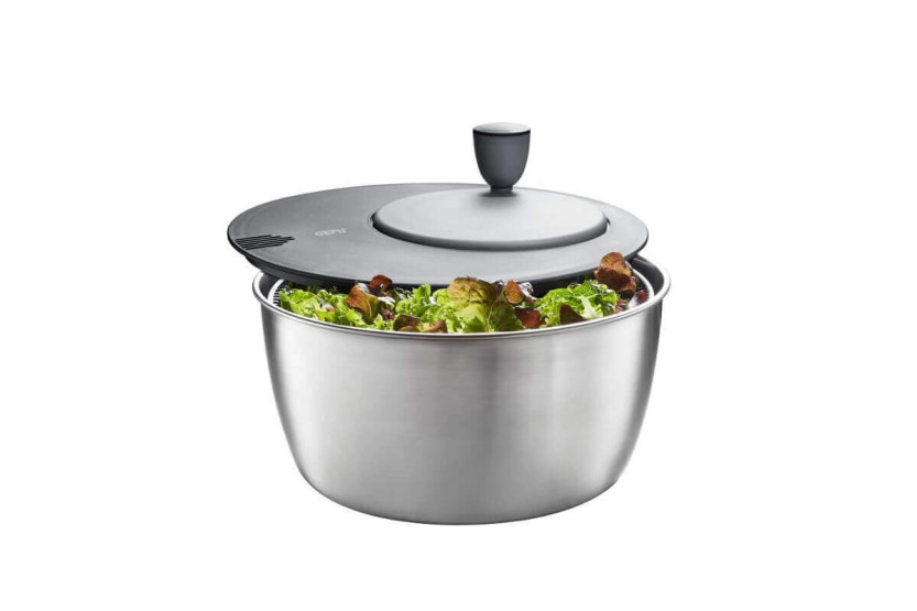 Gefu Rotare stainless steel salad spinner