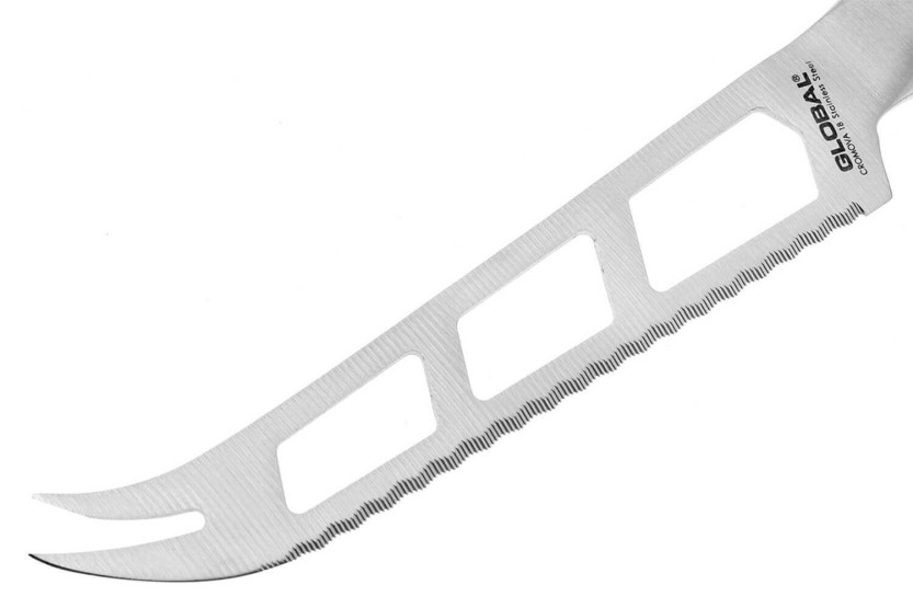 Faca para queijo japonesa Global GS10, lâmina flexível de 14 cm