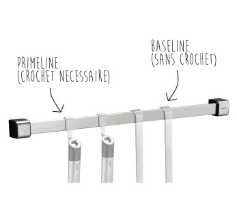 Gancho Gefu Smartline para barra de Utensilios - 2 peças 2