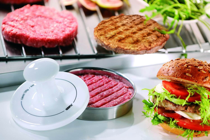 Gefu Spark hakkebøf- og hamburgerpresse