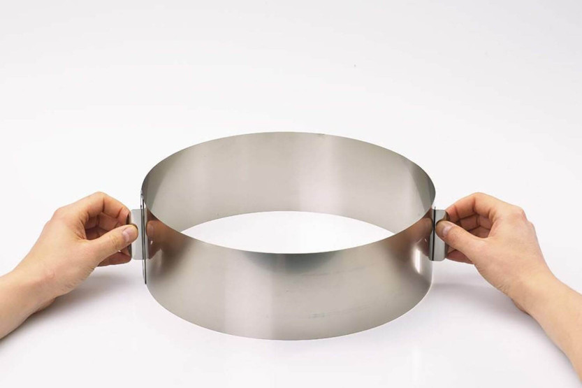 Udvidelig kagering Gefu Tondo XXL højde 10 cm