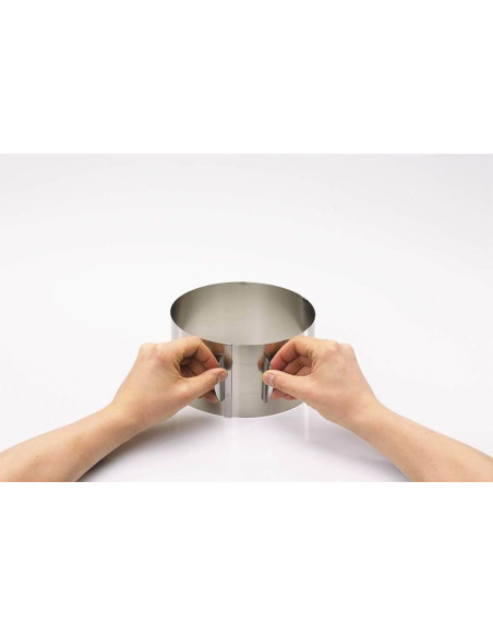 Udvidelig kagering Gefu Tondo XXL højde 10 cm