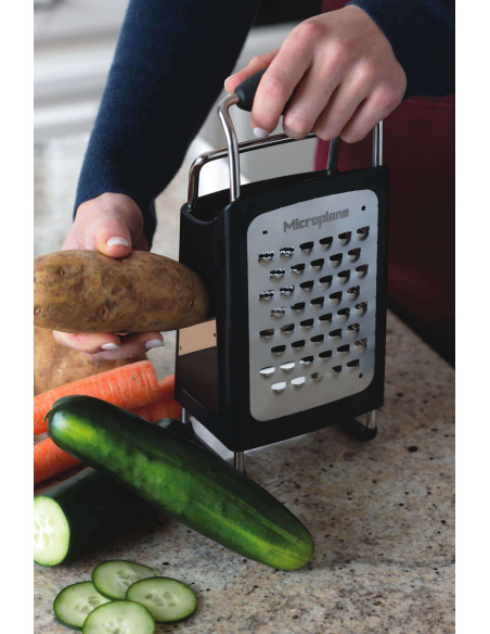 Microplane 4-sided stainless steel rasp - 13.3cm