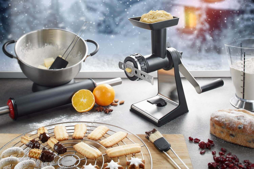 Picadora manual Gefu Transforma + 5 accesorios