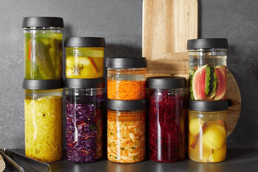 Gefu Nativo fermenteerkan in 0.5L glas