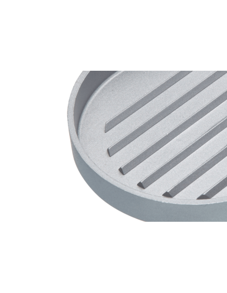KitchenCraft Home Made aluminum burger press 11cm soft touch handle