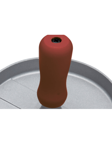 Burgerpresse KitchenCraft Home Made aus Aluminium 11cm Soft-Touch-Griff
